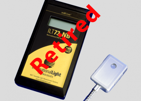 ILT73NB Phototherapy UVB Light Meter / Radiometer