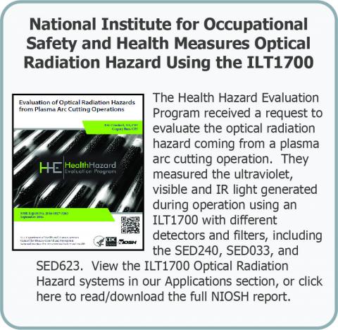 NITH光辐射危害与ILT1700